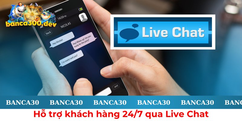 Trò chuyện với chuyên viên tư vấn dễ dàng qua Livechat
