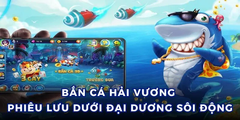Khám phá thế giới đại dương đầy huyền bí cùng bắn cá hải vương.